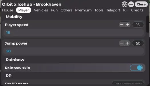 Ice Hub Brookhaven RP Script Mobile